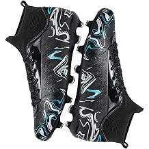 HESBITEUL Soccer Cleats Firm Ground Unisex FG Football Shoe