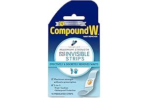 Maximum Strength Freeze Off 1-Step Invisible Wart Remover Strips