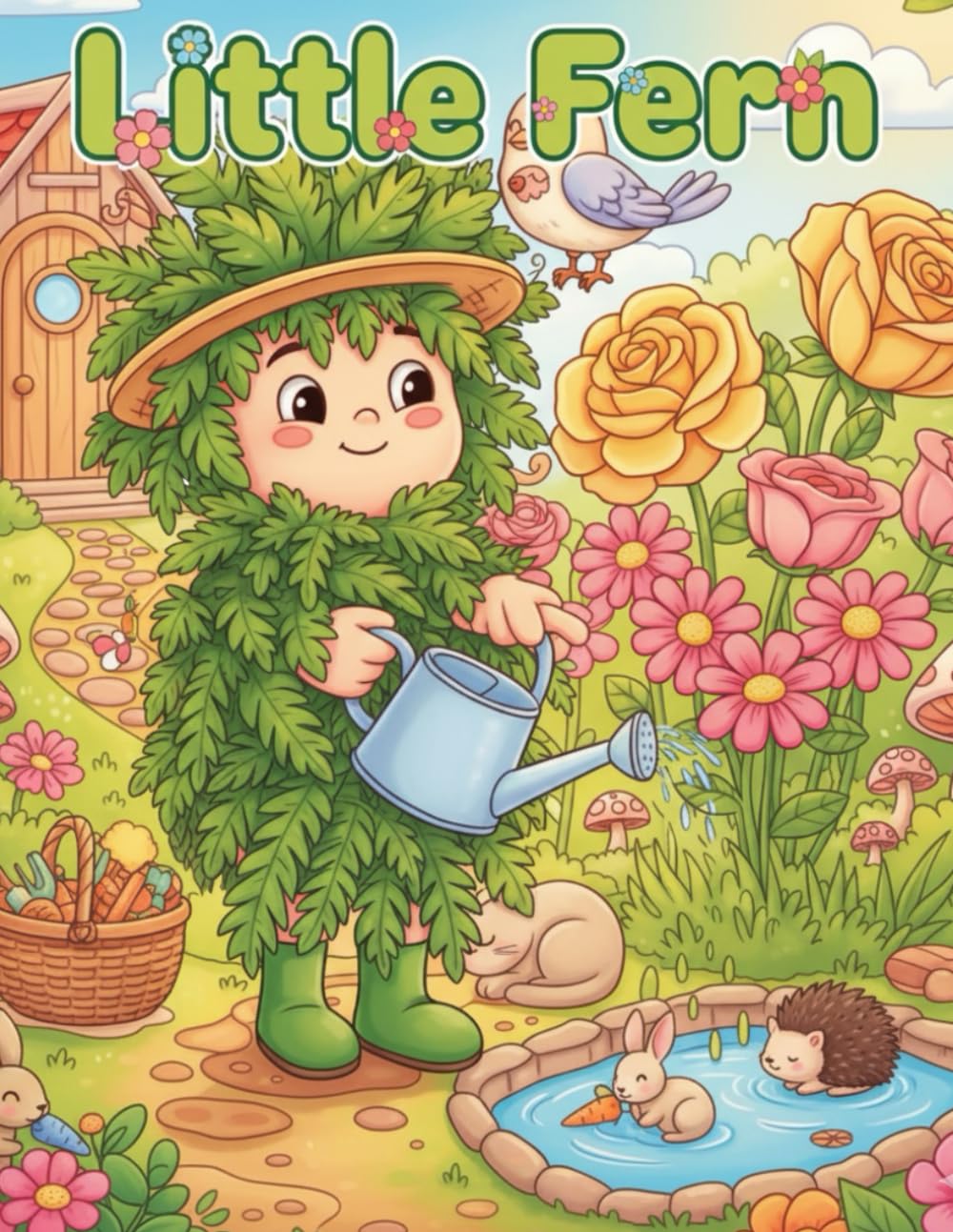 Little Ferm: A Cozy Coloring Journey Through Calm Nature