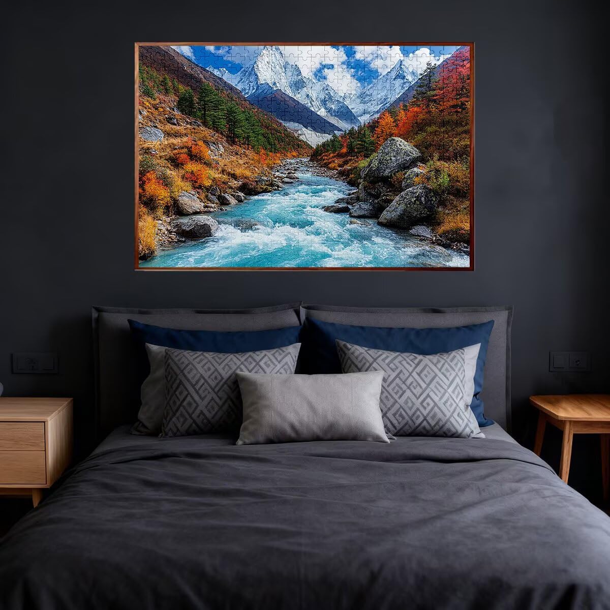 1500 sztuk puzzli dla dorosłych, jesienne puzzle dla dorosłych 1500, niemożliwe puzzle, klasyczne wymagające gry edukacyjne, drewniane puzzle dla rodzin, prezenty dekoracyjne, motyw: natura -2268
