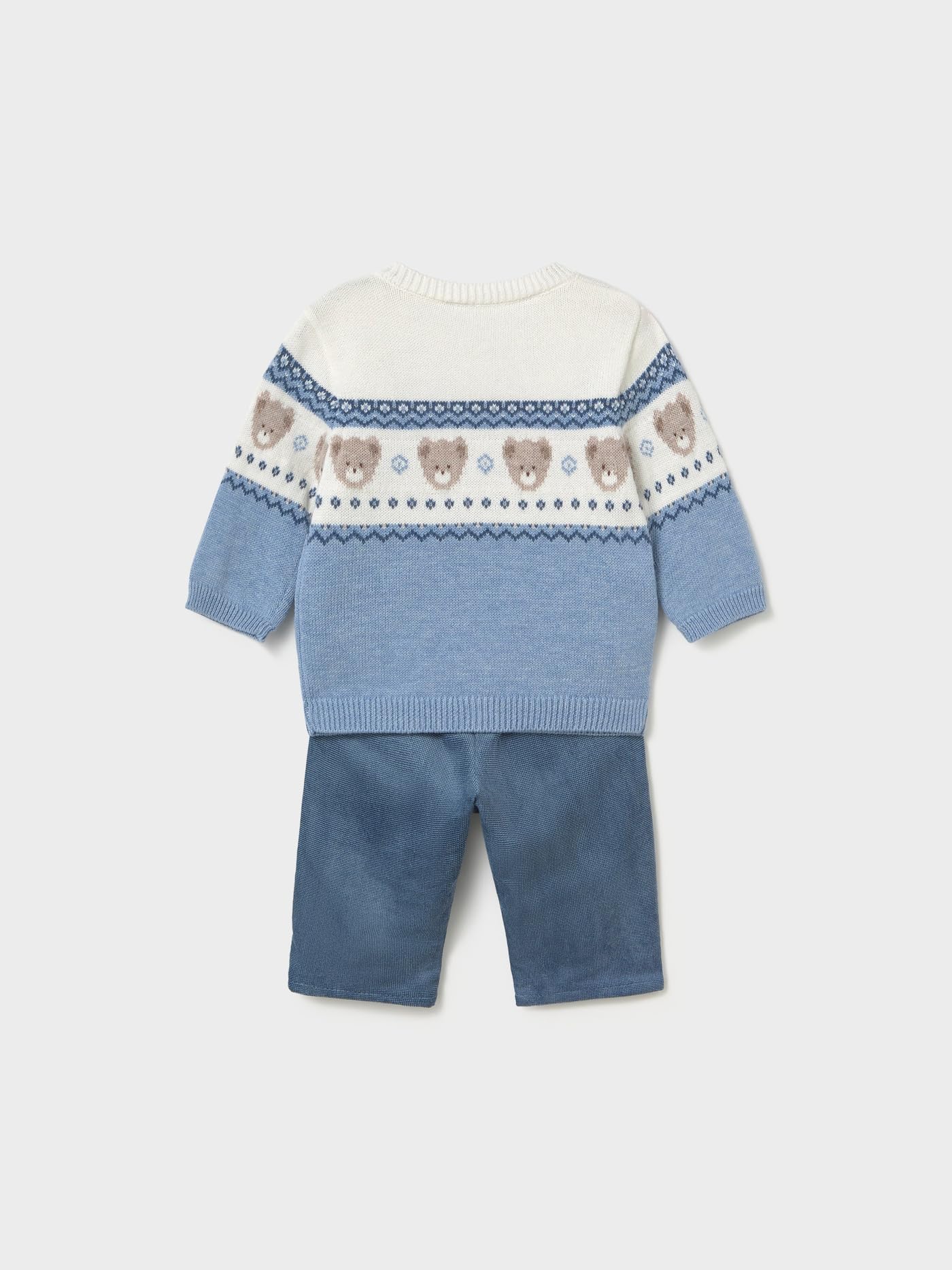 Mayoral Set Lange Hose Pullover für Baby - Jungen Blau