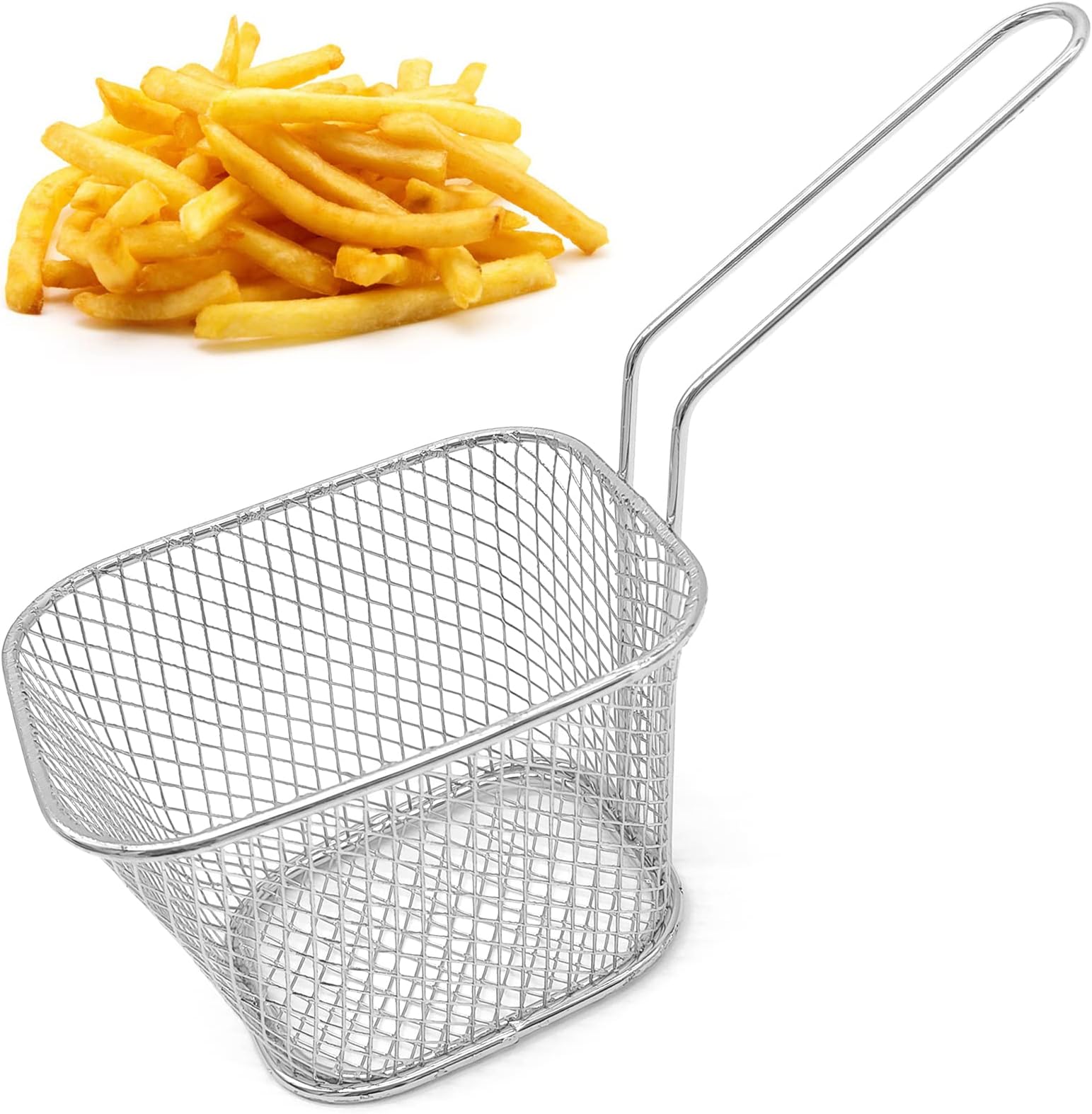 CRR Pommes-Schaufel Aus Edelstahl Mit Griff – Fü Produktbild-Vorschau 2