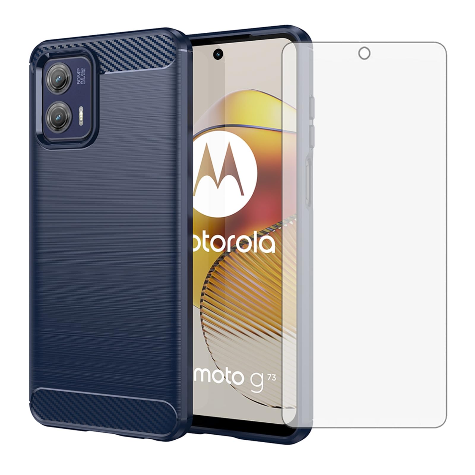 For Motorola Moto G75 5G XT2437 Case Heavy Duty Drop Protection Silicone Bumper Clear Back Cover Hard Case For Moto G75 MotoG75 - 202192403