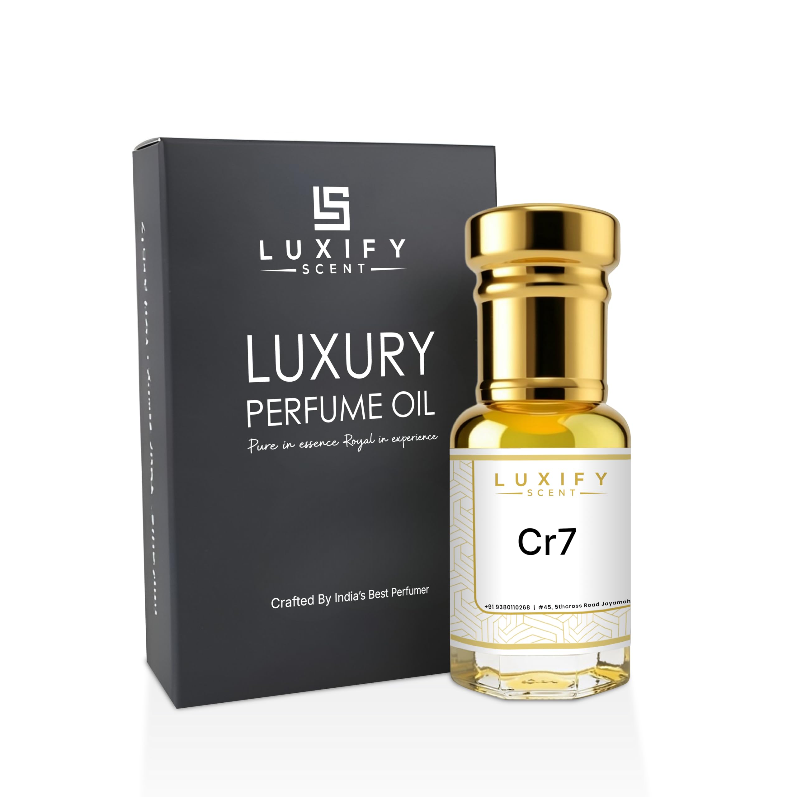 CR7 Attar for Men & Women |Fresh Citrus Woody Perfume Oil | Long Lasting Alcohol-Free Luxury Attar | 6ml-image-31