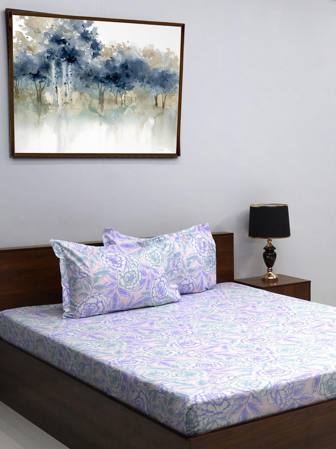 Bombay Dyeing King Sheet Set - 100% Cotton -15