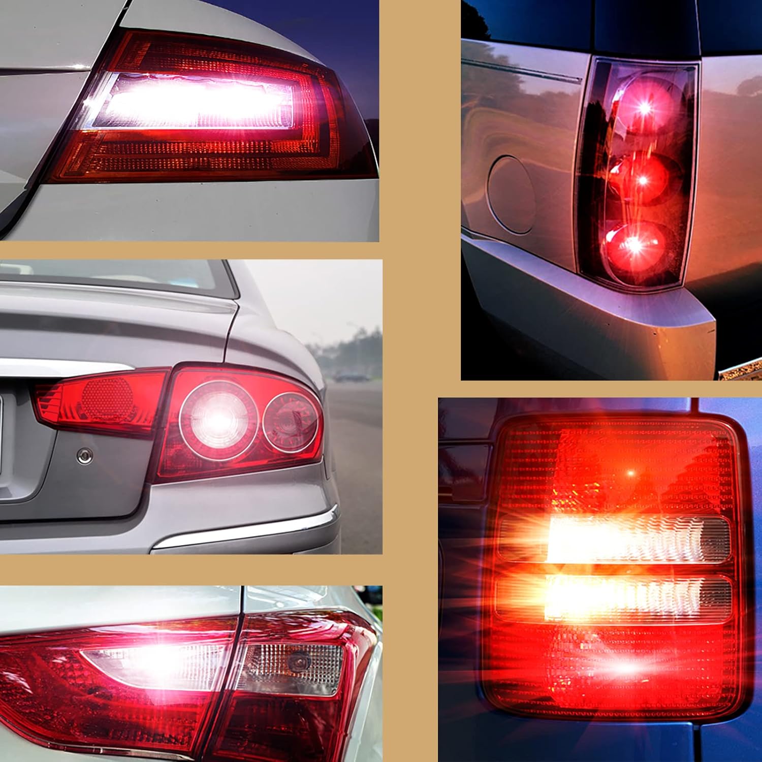 921 LED Bulb Reverse Light,912 LED Bulb White 6000K,194 T10 906 T15 W16W LED Bulb DC 12V-24V Canbus Automotive Car Truck RV Camper Boat For Interior Exterior Back Up Dome Light 12 packed