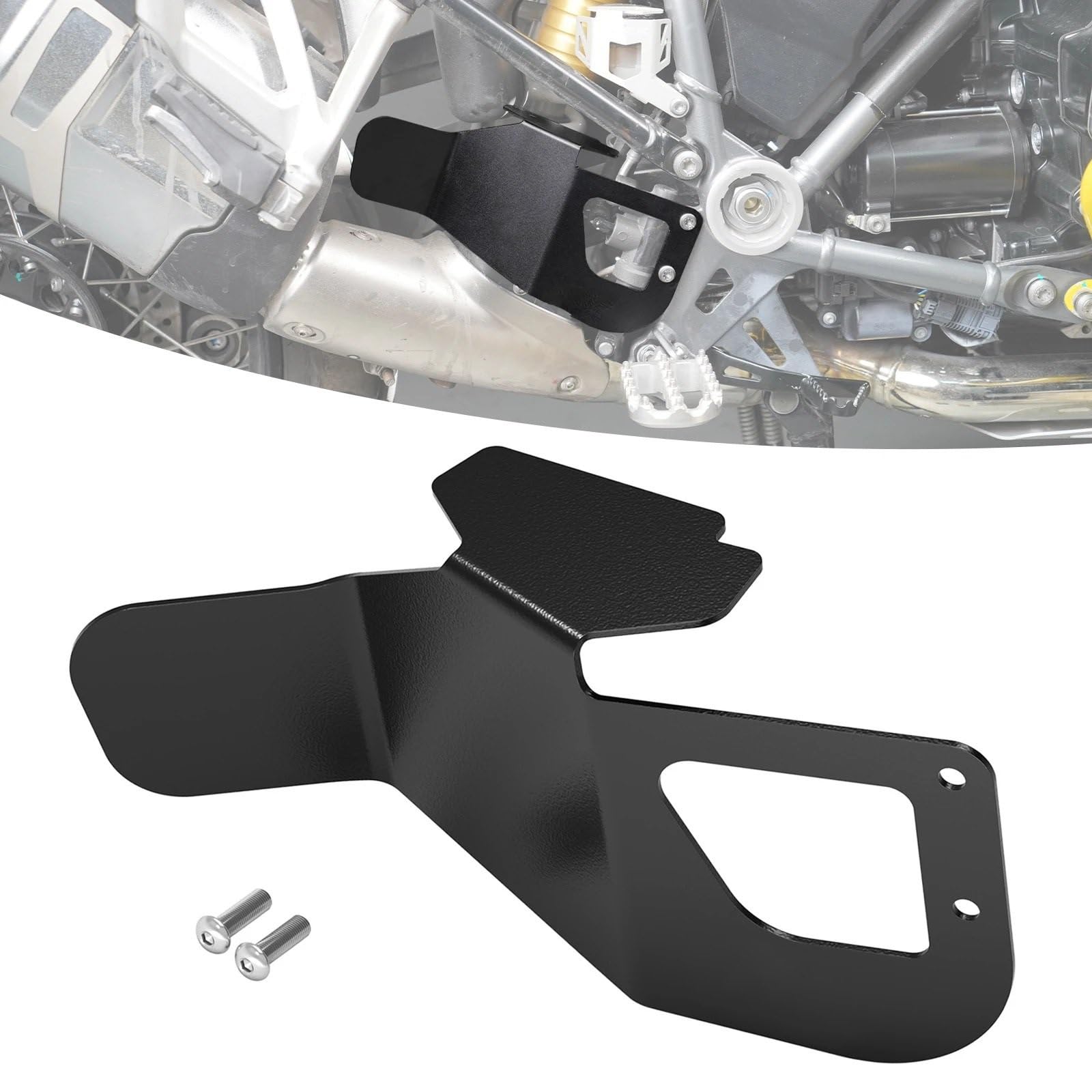 Copri scarico moto Misura per BMW R1250GS/Adventure R 1250 GS 2018-2023 R1250GS R1250GSA Copertura del deflettore calore di scarico paracalore marmitta moto