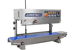 JORESTECH Continuous Plastic Bag Heat Band Sealer