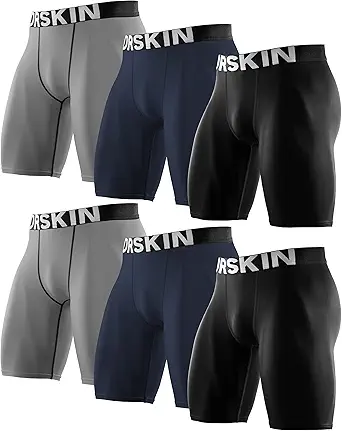 DRSKIN men's compression shorts pants tights baselayer for sports & workout
