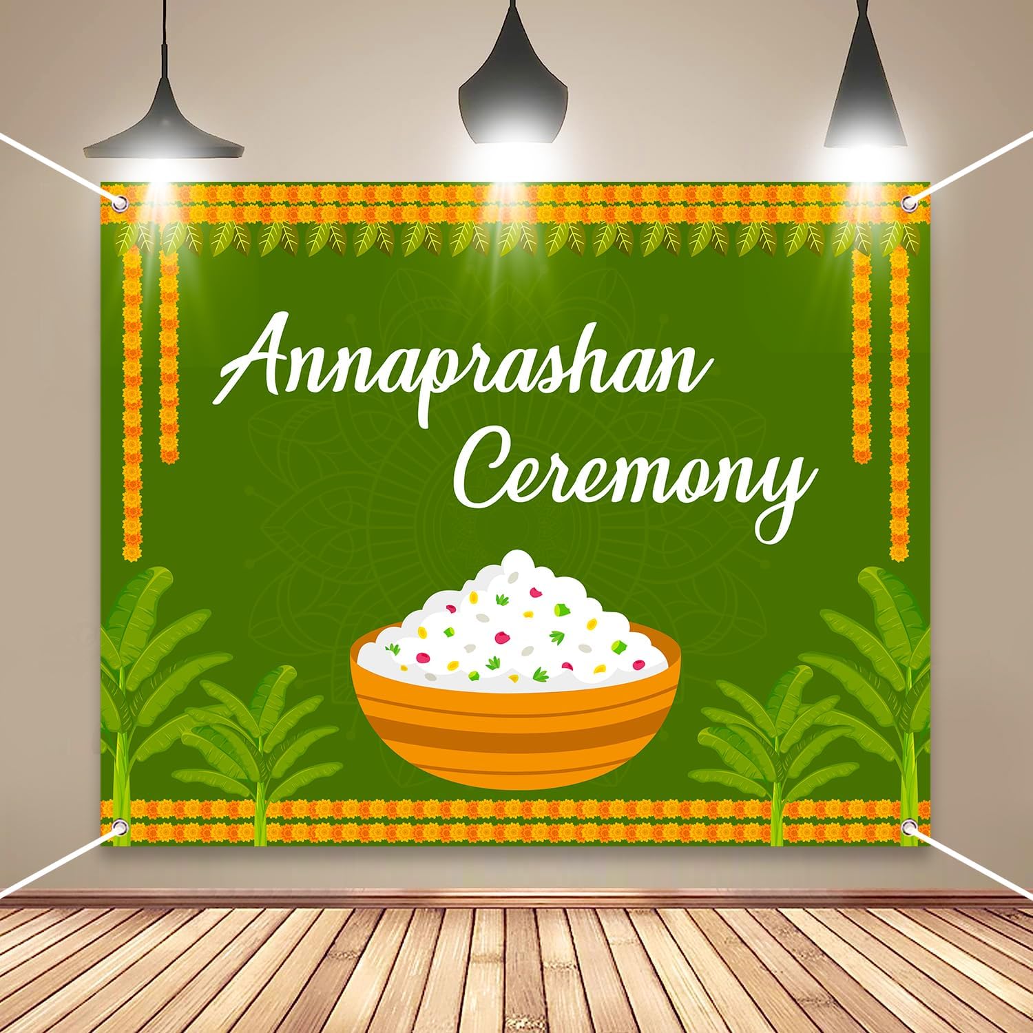 Party Propz Annaprasana Decoration Backdrop - 1 Pc (4ft*5ft) Annaprashan Decoration Items | Rice Ceremony Decorations Items Annaprasana Decoration Backdrop Traditional | Green Annaprashan Backdrop (B0CGM71PH9) Amazon Price History, Amazon Price Tracker
