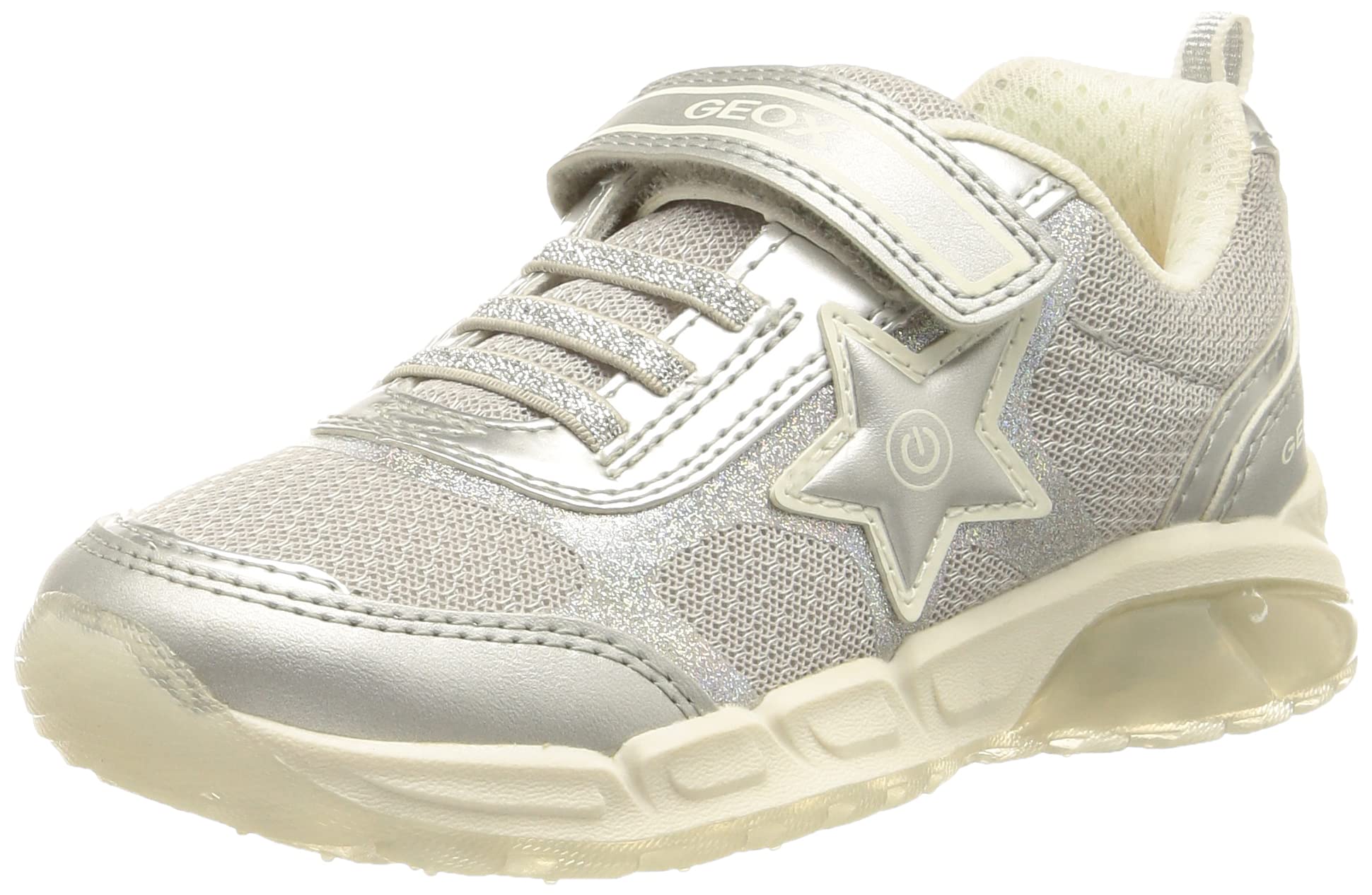 Geox J Spaziale Girl A, Sneakers para Niña