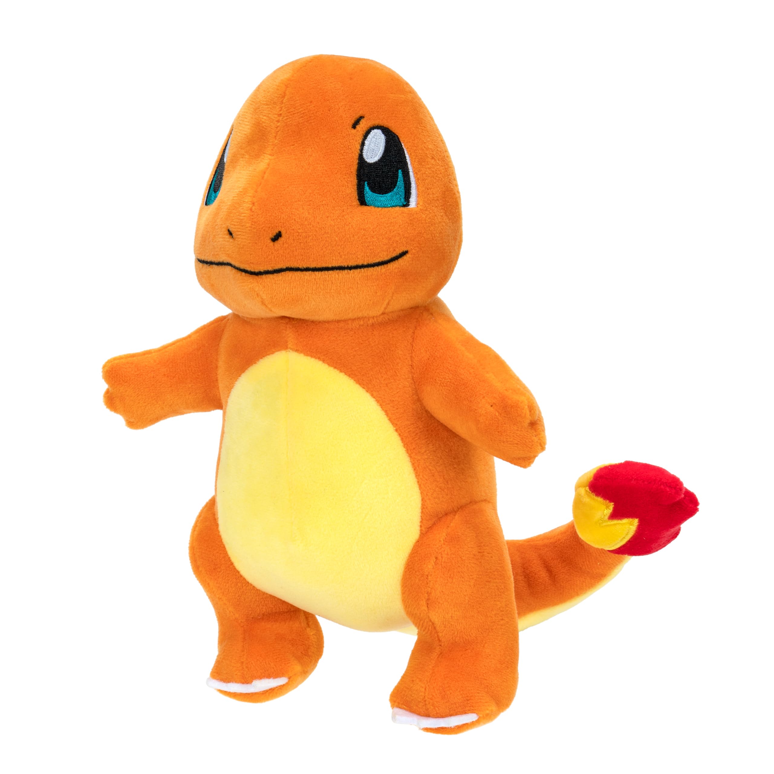Pokémon Peluche Salamèche Peluche Douce de 20 cm avec des détails Authentiques