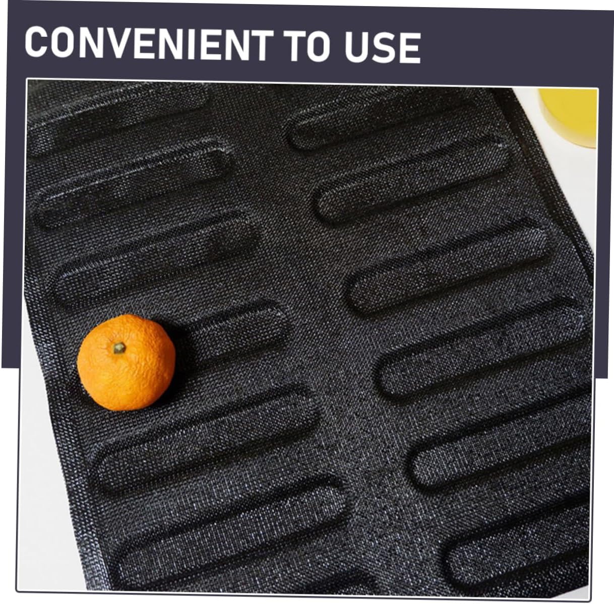 PRETYZOOM 2pcs Multi-function Bread Pan Non-stick Washable French Baking Tray for Homemade Hot for Kitchen Use and Professional Bakeries