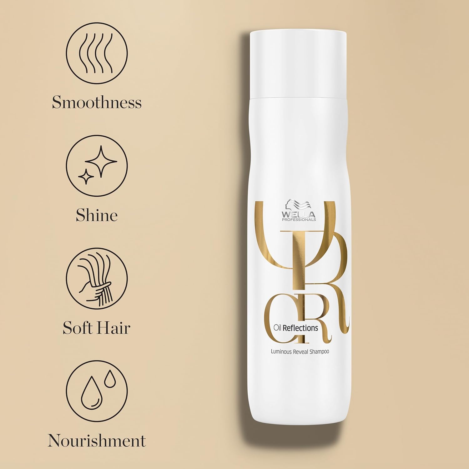 Wella Professionals Oil Reflections Luminous Reveal Shampoo | Nourishing Botanical Oils for Soft, Smooth Hair with Shine - Image 6