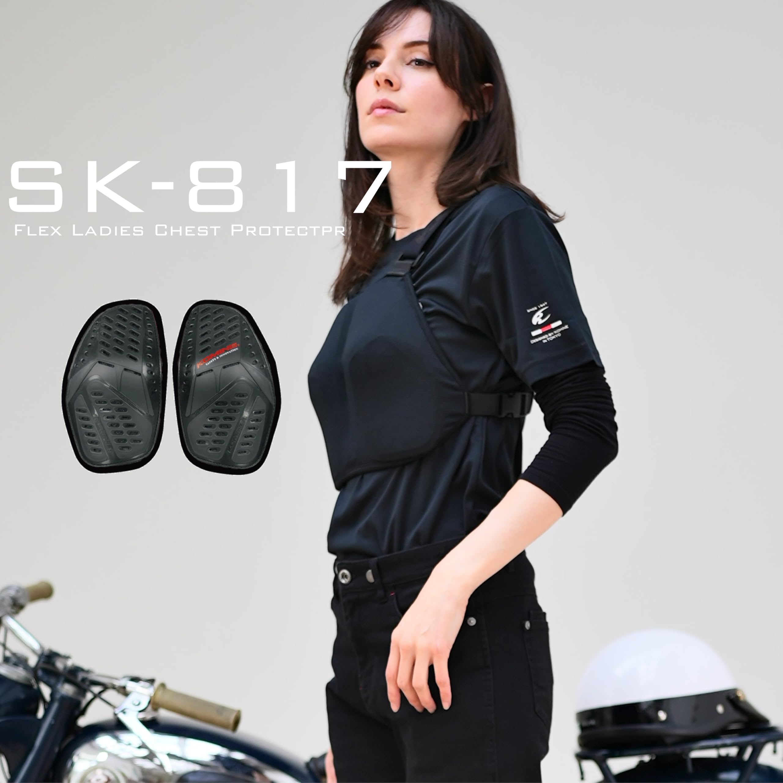 Amazon | コミネ(KOMINE) バイク用 プロテクター フレックスレディース