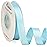 Ribbli Light Blue Satin Ribbon 5/8 inch x Continuous 25 Yards,Double Faced Satin Use for Craft, Gift Wrapping, Christmas Ornaments, Hair Bows, Bouquet Bows
