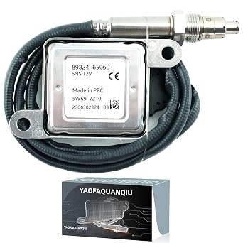 8982465060 5WK9 7210 89824-65060 5WK97210 Nitrogen Oxide Sensor Nox Sensor Compatible Fits for Isuzu NPR NQR NRR Diesel 2011-2017