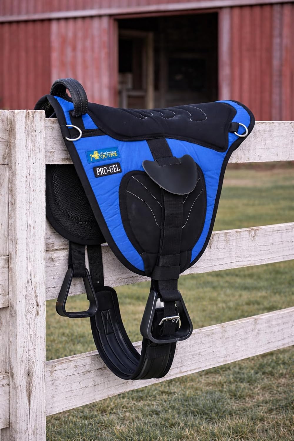 CHALLENGER Horse Saddle PAD Horse Western Lightweight Kids Youth Neoprene Bareback 39TS02RB