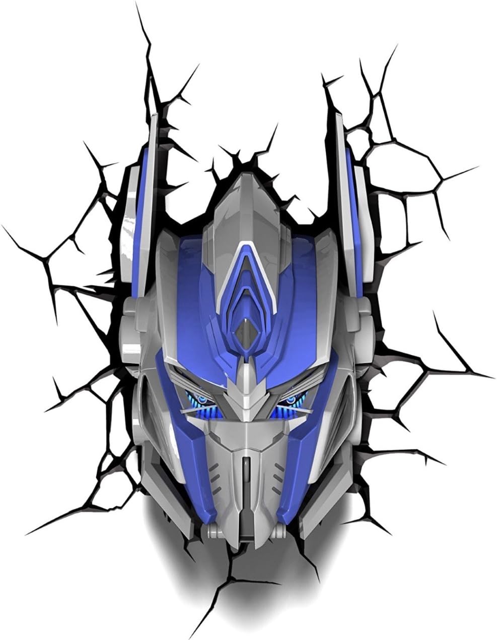 OZSHOP Transformers Optimus Prime Autobot 3D FX Deco Wall Light Room LED Nightlight