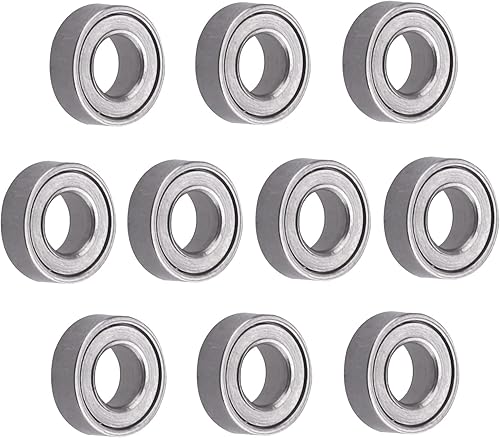 Miniatura 7 de 10 rodamientos de bolas a control remoto para coches RC Rock Crawler camiones, buggies modelos piezas de repuesto (0.197 x 0.394 x 0.157 in)