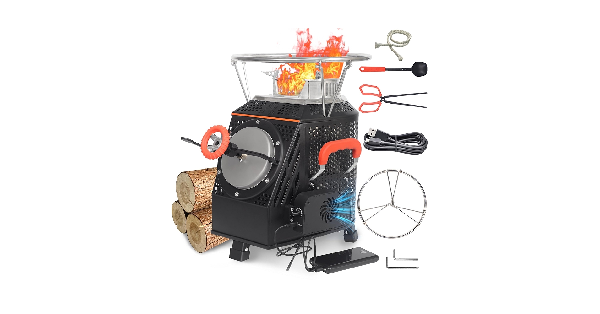 Amazon.com: SPBSVDT Wood Burning Camp Stove, Outdoor