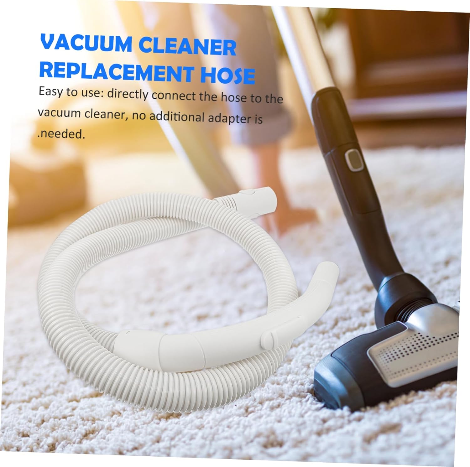 OUNONA Replacement Vacuum Cleaner Hose Material Sturdy Flex Hose for Dust Catcher