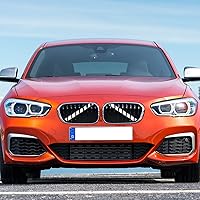 Vista 4 de Jaronx Compatible con Cubierta de Soporte en V de BMW, Insertos de Parrilla Frontal Cubiertas de Moldura de Soporte en V Compatibles con BMW