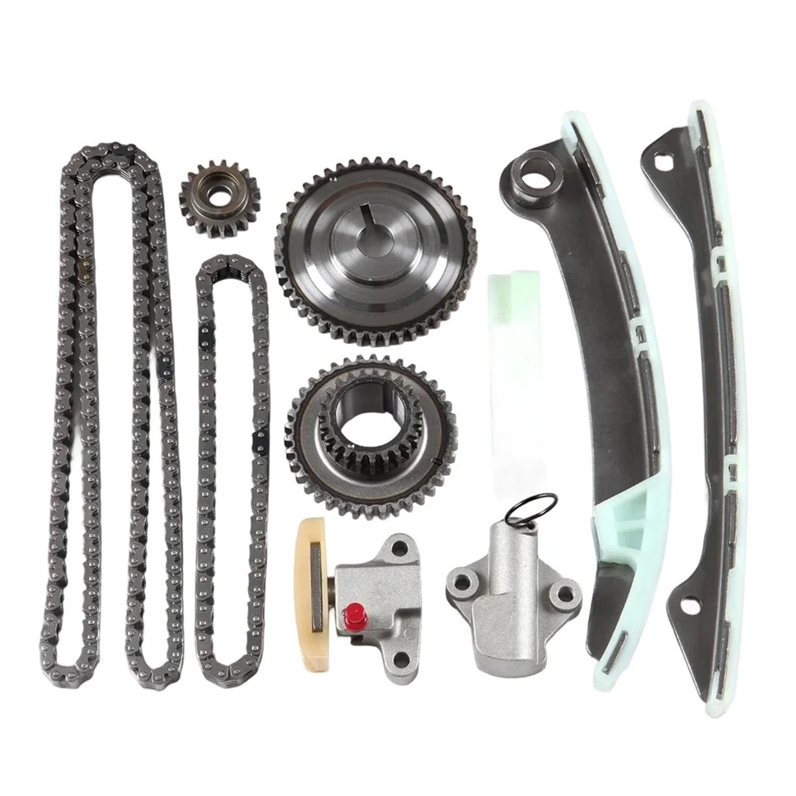 Engine Parts Rebuild Gasket Crankshaft Con Rod Bearing Timing Chain Kit Fit 2.0 L L4 Gas MR20DE Compatible For 07-12 Nissan Sentra 2.0L