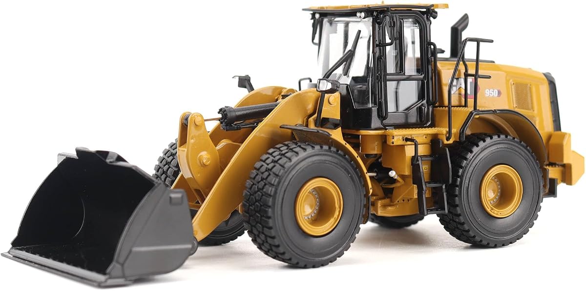 Diecast Masters Cargador de ruedas Caterpillar 950 escala 1:50 | Equipos de construcción y camiones Cat serie High Line modelo 85770