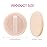 Sibba Beauty Blender Makeup Sponge 12 PCS Fluffy Make Up Foundation Applicator Face Blending Setting Pads Cosmetics Matte Loose Powder Body Paint Wet Dry Application Brushes (white/skin color)