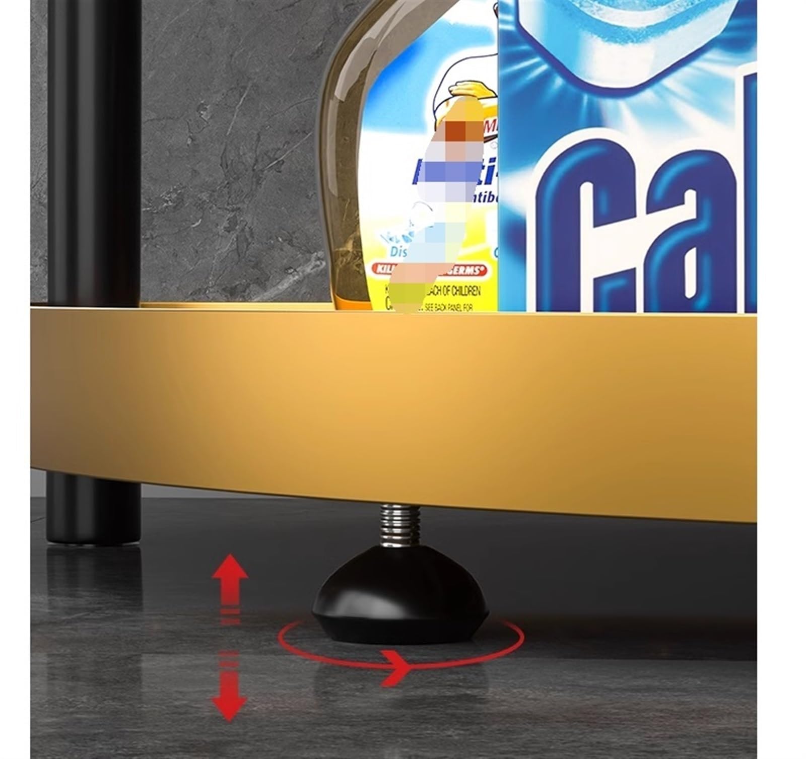 Eckregal Standregal Pflanzenständer Eckregal Mit 5 Etagen, Aus Edelstahl, Pflanzenständer, Ausstellungsregal Für Badezimmer, Wohnzimmer, Küche Wanddisplay(33.5 * 25 * 95.5cm)