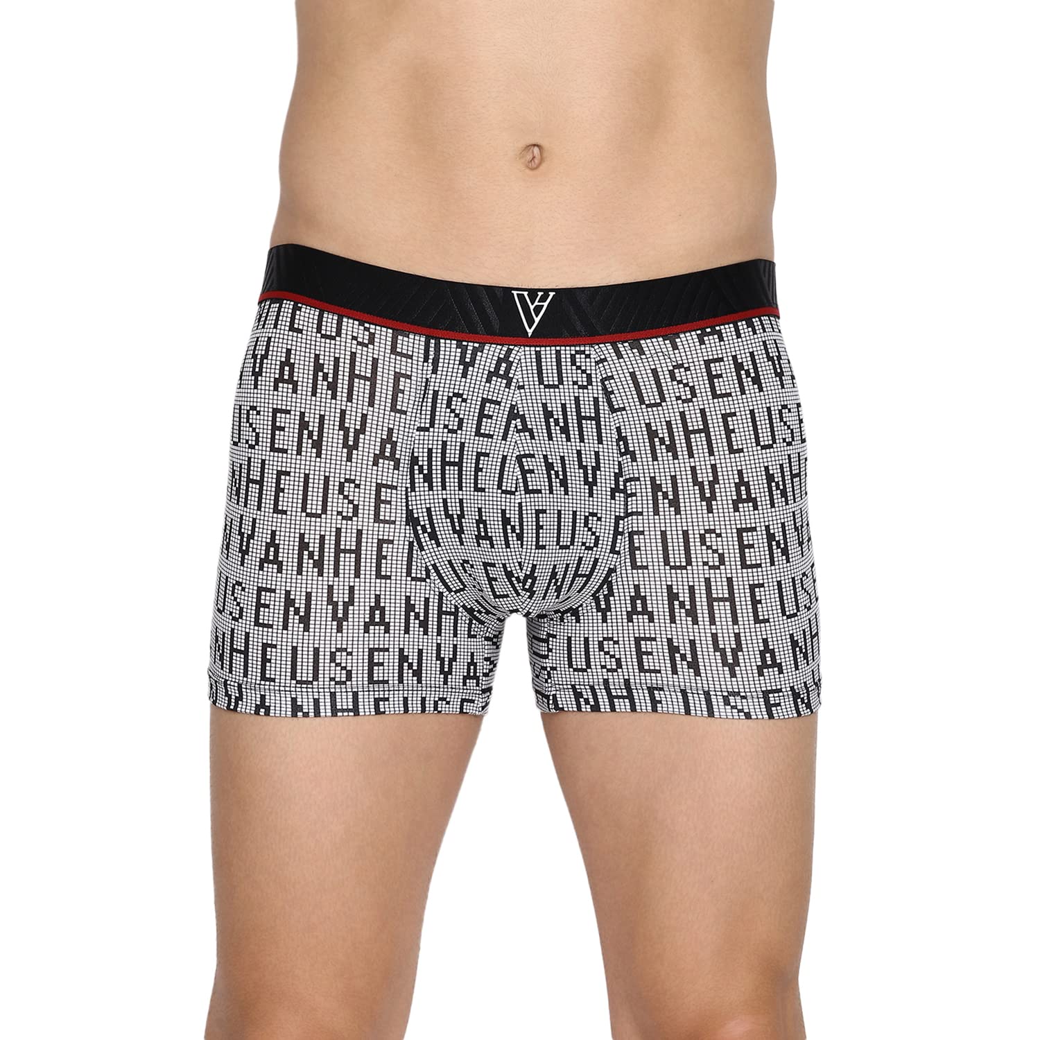 van heusen Men's Cotton Blend Classic Solid Trunks-picture-43