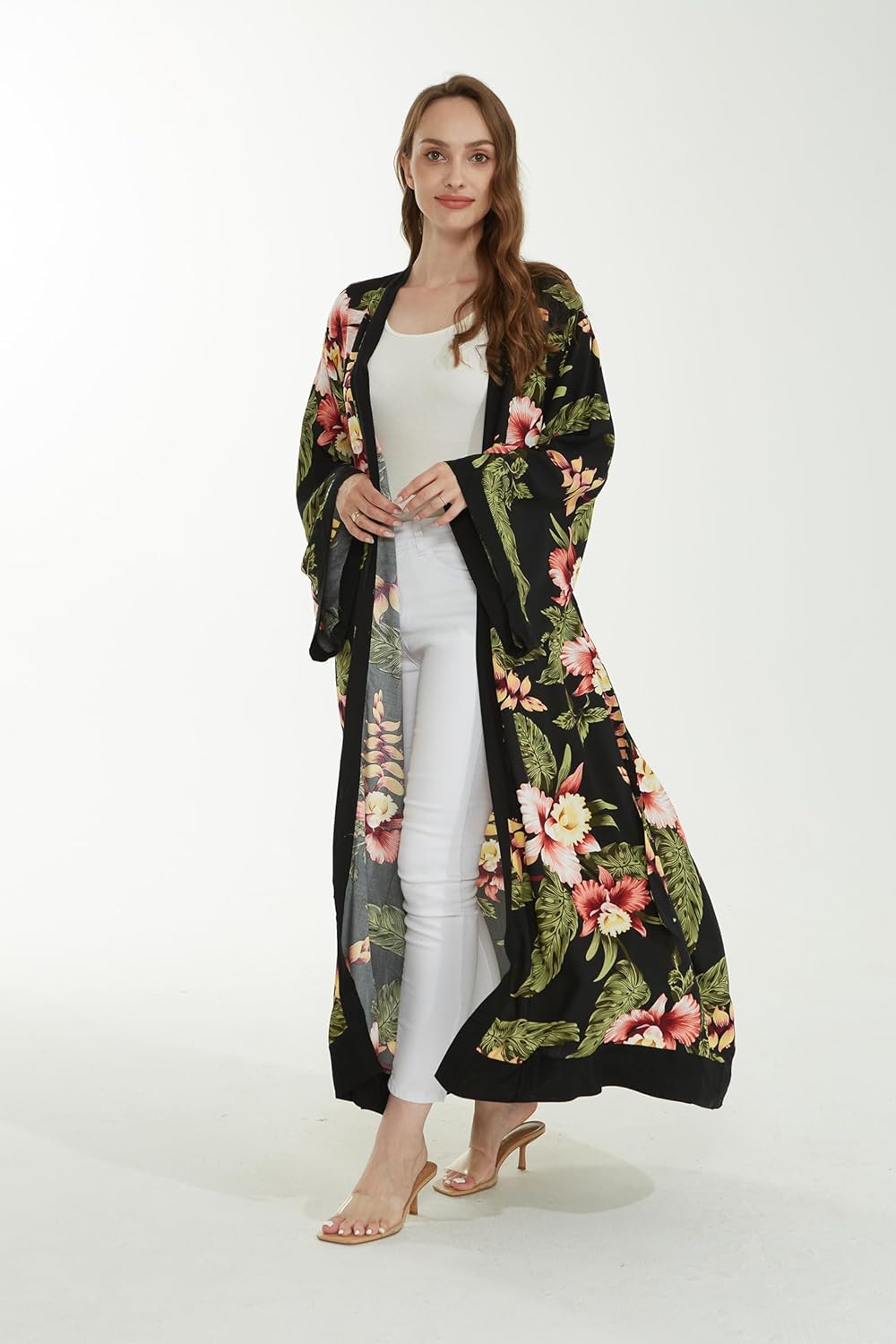Matchable Family Hawaiian Luau Men Women Girl Boy Clothes in Black Rafelsia