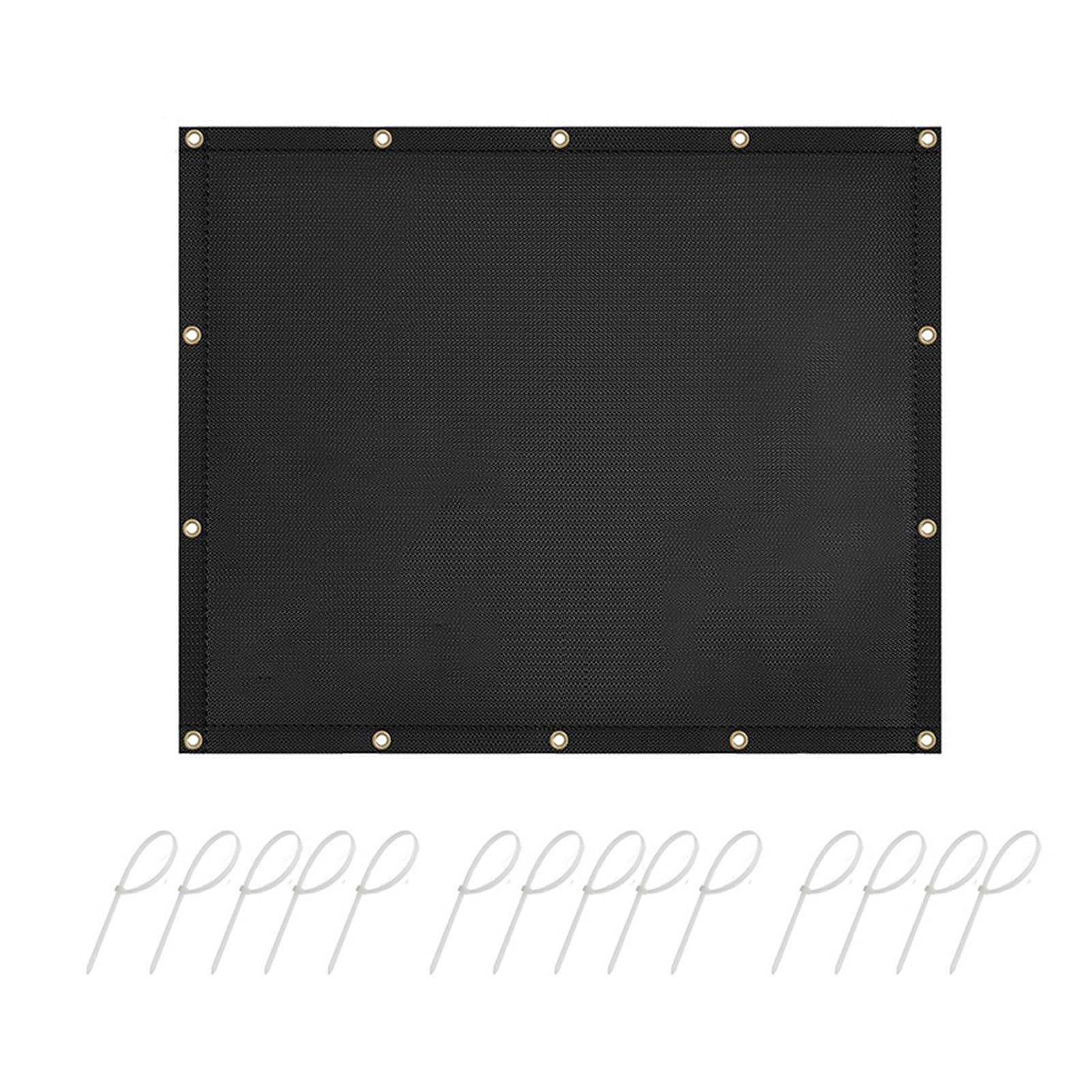 Protectores de pared para estufas de leña, cubierta de nevera, cubierta de valla ignífuga, color negro