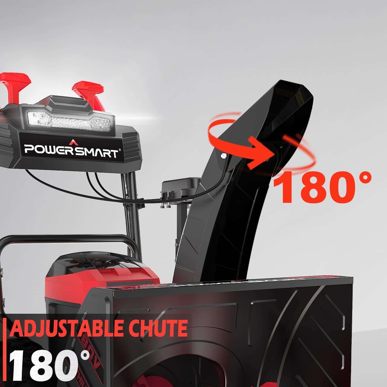 review PowerSmart Self-Propelled Cordless Snow Blower Included Battery and Charger, 24-Inch, 80-Volt, 2-Stage Snow Thrower with Steel Auger