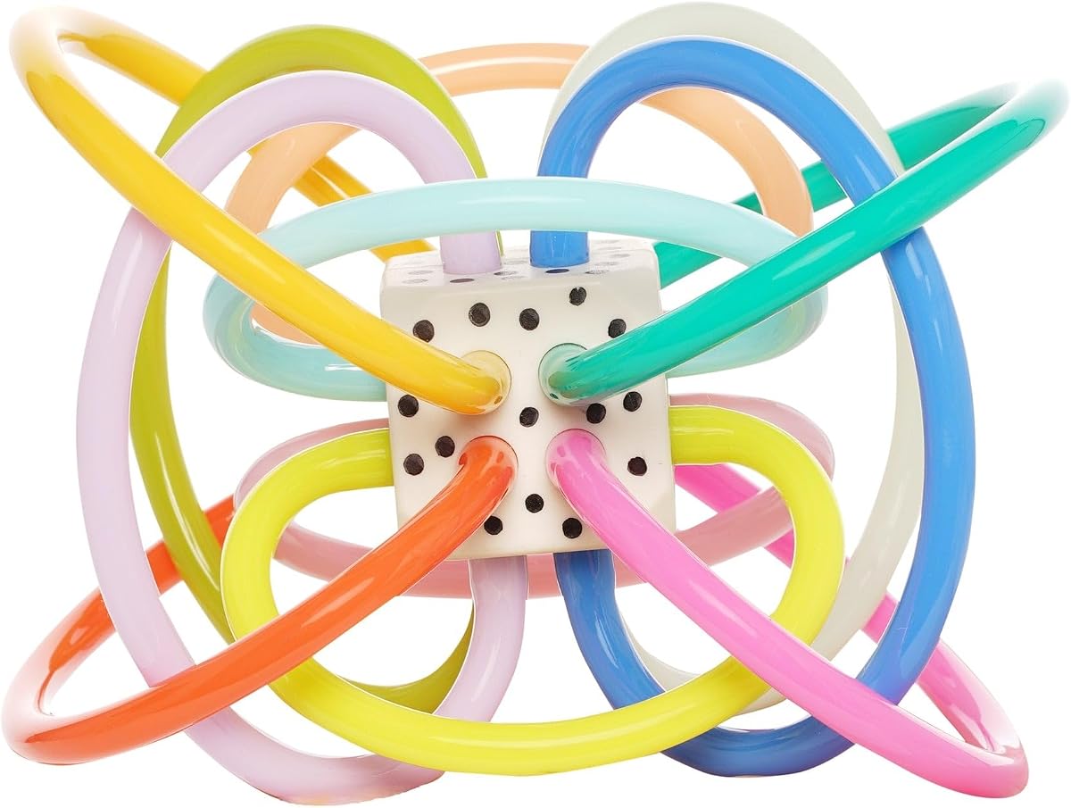 Winkel Colorpop Rattle & Sensory Teether Toy