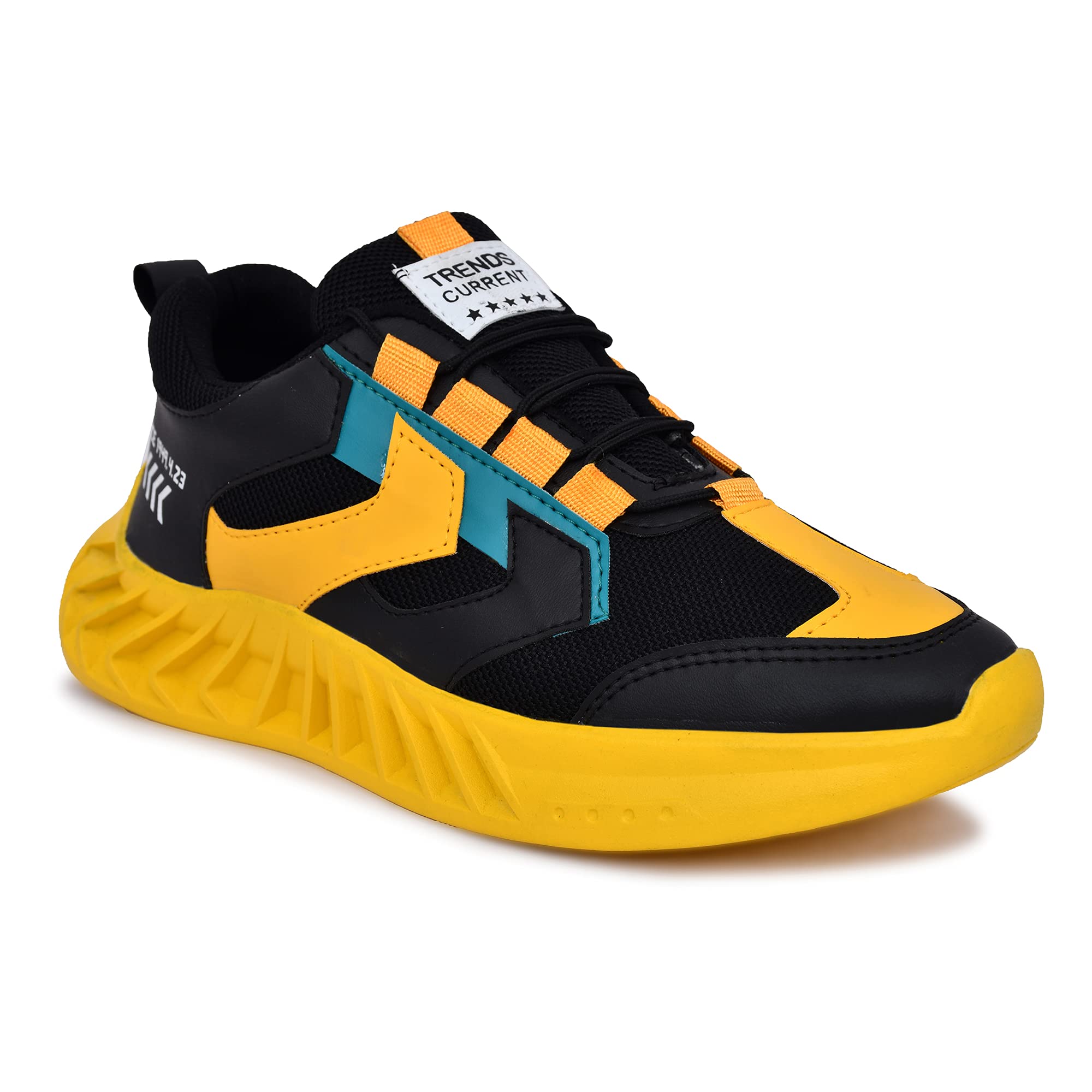 OZJI Colorblock Regular Sneaker Black (B09H344P6W) Amazon Price History, Amazon Price Tracker