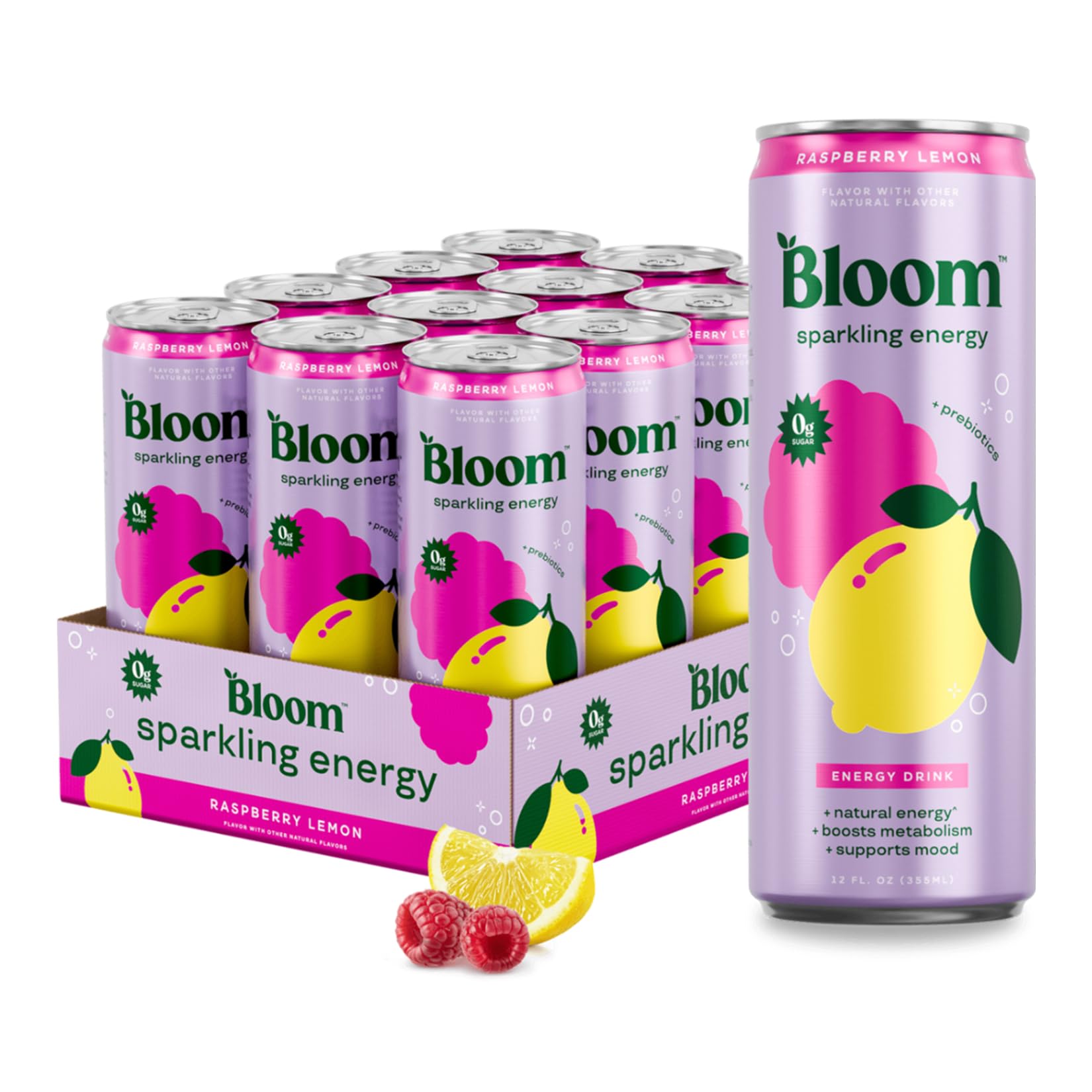 Bloom Sparkling Energy Drink