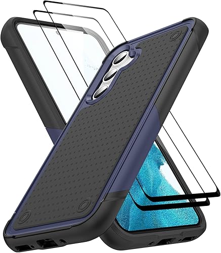 Miniatura 64 de Jeylly Funda para Galaxy A23/A32 5G/A13 4G/A13 5G/A04/A04S, con [2 paquetes de protectores de pantalla de vidrio templado], funda protectora A
