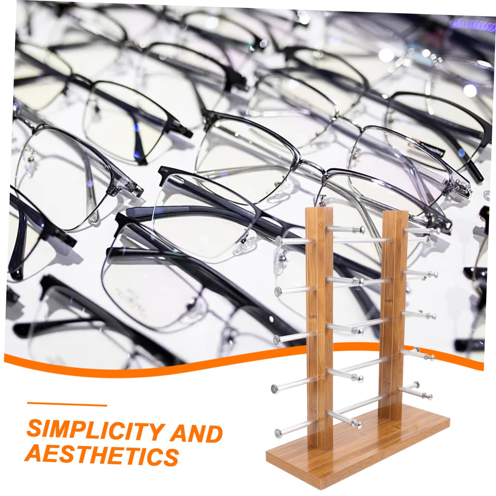 1satz Holz Brillenhalter Für Sonnenbrillen Und Brillen Fach Gestapelter Brillenständer Aus Massivem Holz Stilvolles Brillenregal Für Eleganten Eyewear-display Im Geschäft Oder