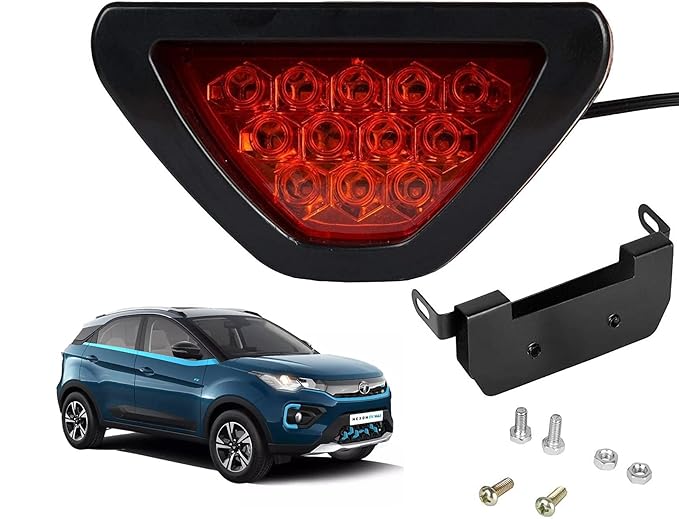 AUTOADDICT Auto Addict Triangular LED Tail/Warning/Flashing Light 12LED