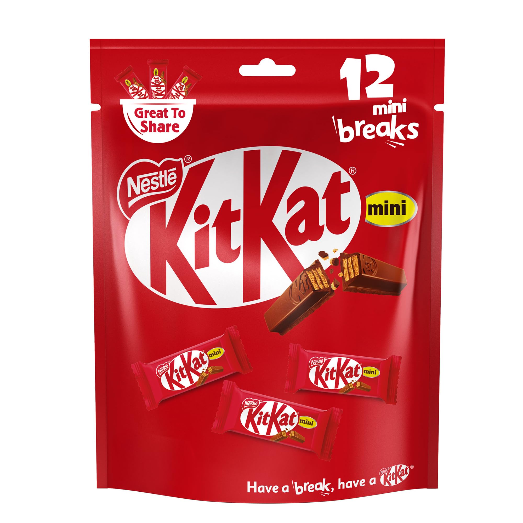 KitKat 2-Finger Mini Chocolate Bag (162g)
