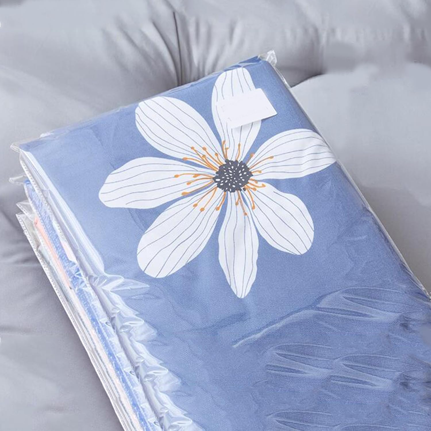 Generic Fodera Per Materassi Futon Da Pavimento Tradizionali Giapponesi,Coprimaterasso Futon Giapponese Cotone,Protezione Per Materassino Con Cerniera,Delicato Sulla Pelle,Cloud1,Full/120x200cm