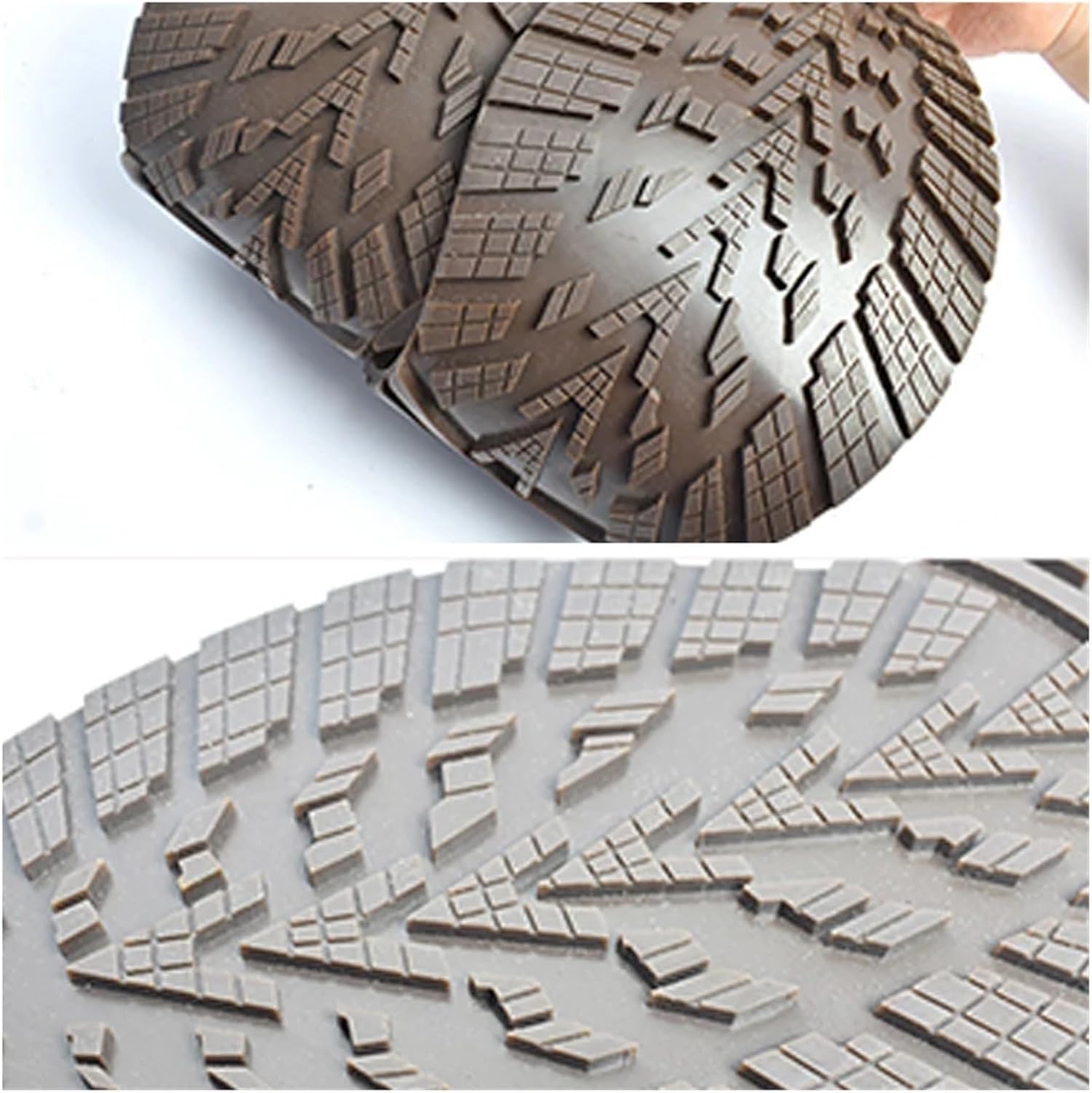 4pairs Wear-Resistant Thickened Rubber Soles Stickers Repair Shoes Sole Anti-wear Patches DIY Replacement Shoe Accessories(White)