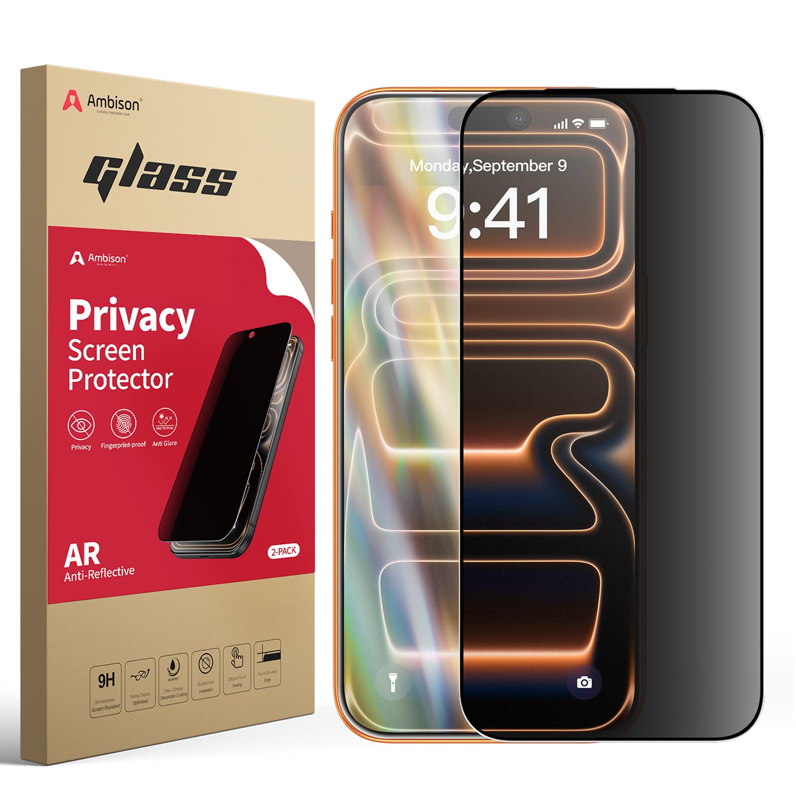 Écran iPhone 17 Pro Max protégé des rayures et des regards indiscrets - 8