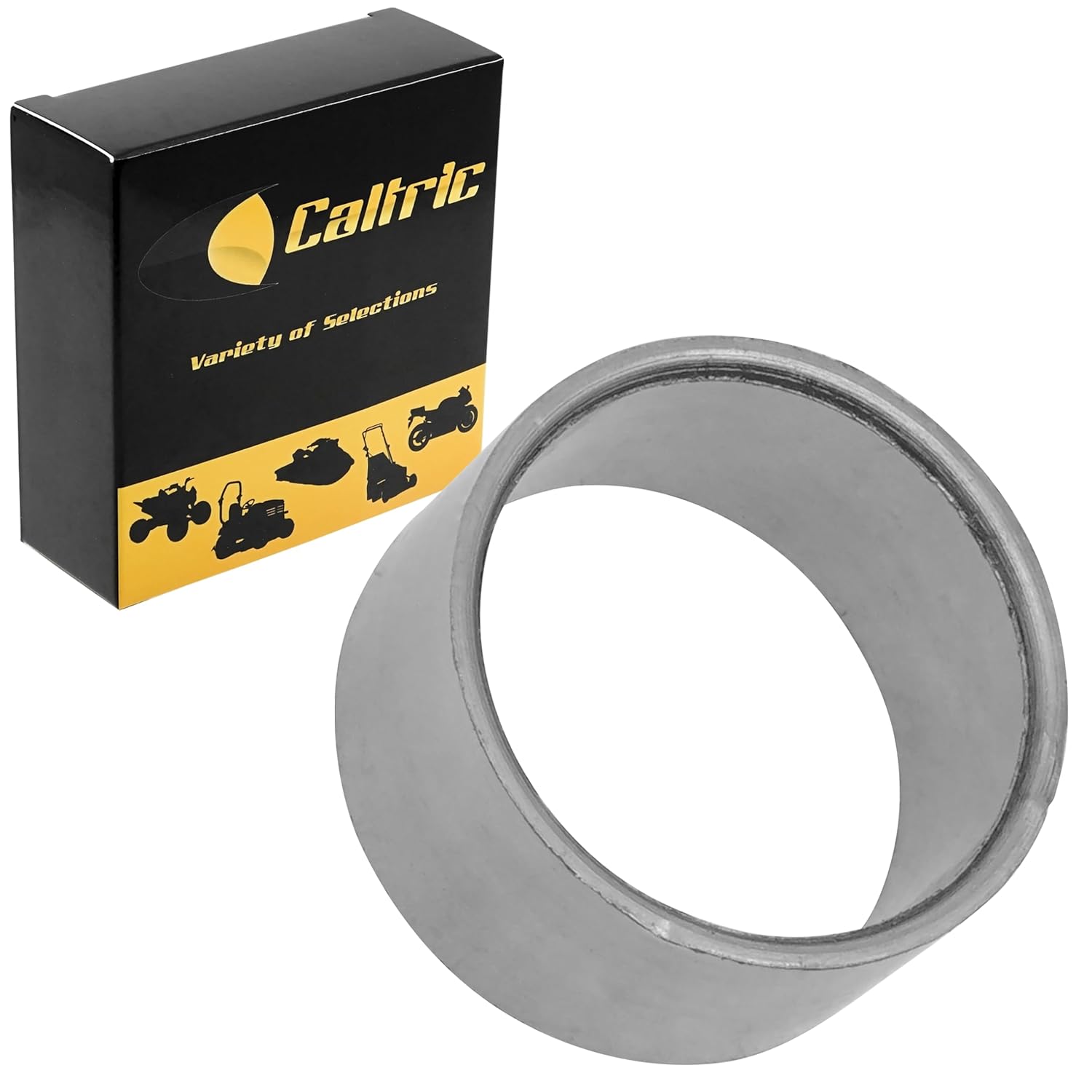 Caltric Exhaust Muffler Gasket Compatible with Honda Shadow 1100 Vt1100C 1987-1990 1992-1994 / Cx650C Cx650T Gl650 Gl650I 1983 / CB600F 599 2004 2006