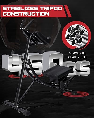 Miniatura 4 de 2023 HVO Abdominal Exercise Machine Ab Machine Side Shaper