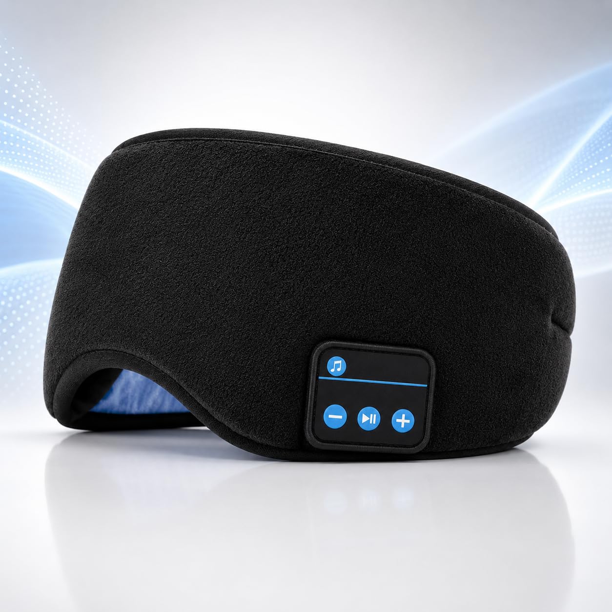 mg saless Bluetooth Sleeping Eye Mask Wireless Music Sleeping Headphones for Side Sleepers Sleep Mask with Headphones Wireless Music Eye Mask Sleep Headphones Bluetooth.-picture-0