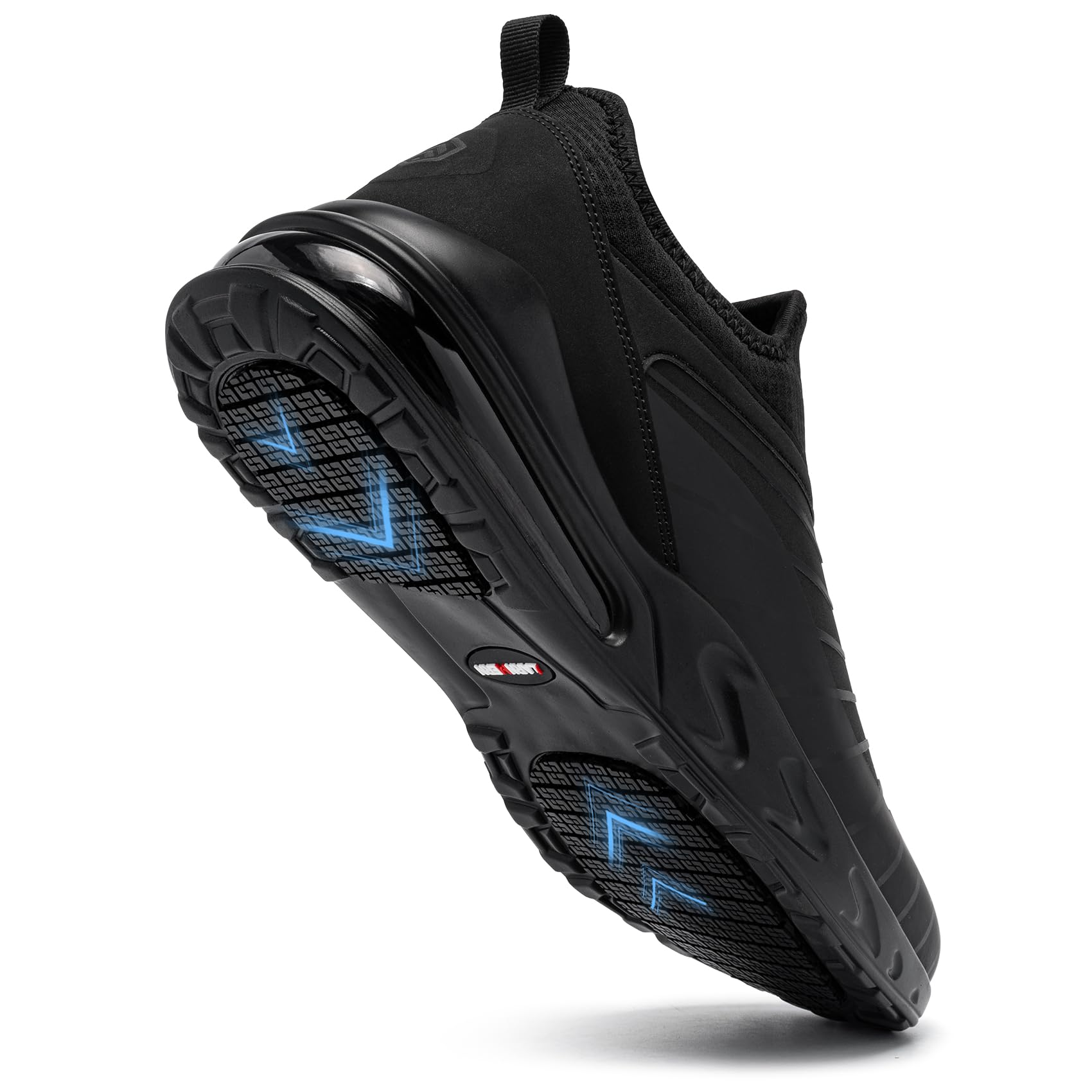 LARNMERN Kochschuhe Herren Damen rutschfeste Schuhe Küche Arbeitsschuhe Wasserfeste Koch Schuhe Männer Frauen Kellner Berufsschuhe Non-Slip,Schwarz/38 EU