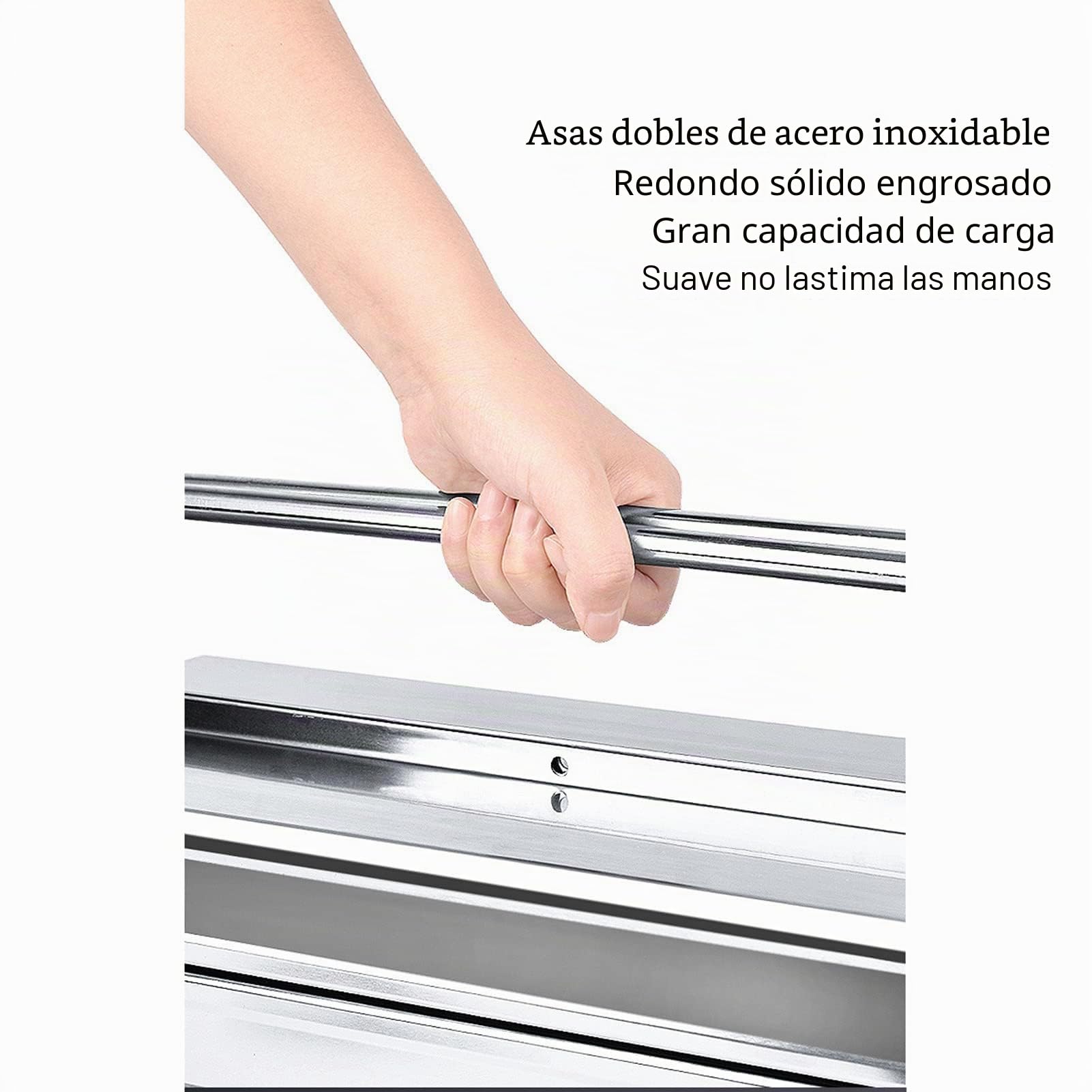 Caja de Herramientas Voladiza de Acero Inoxidable con 5 Bandejas, Organizador de Almacenamiento Plegable para Diversas Herramientas (460)
